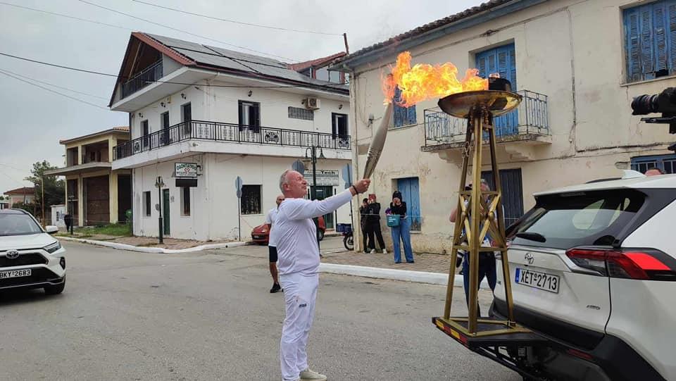 Δελτίο τύπου - Η Ολυμπιακή Φλόγα στον Δήμο Ανδραβίδας-Κυλλήνης