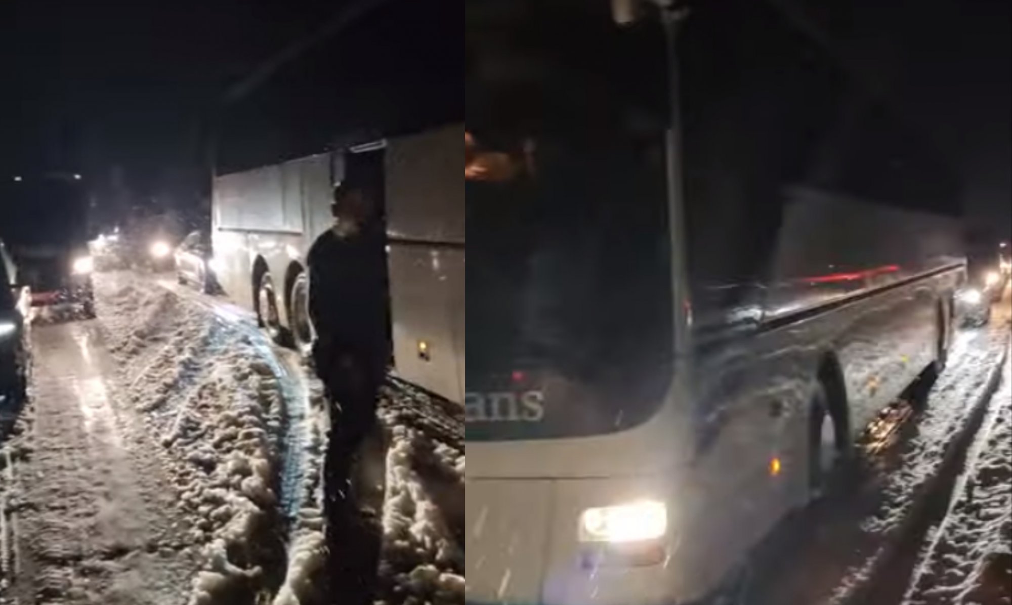 Τέλος η «Οδύσσεια» για τους Έλληνες στη Βιέννη – Απεγκλωβίστηκαν μετά από ώρες στα χιόνια